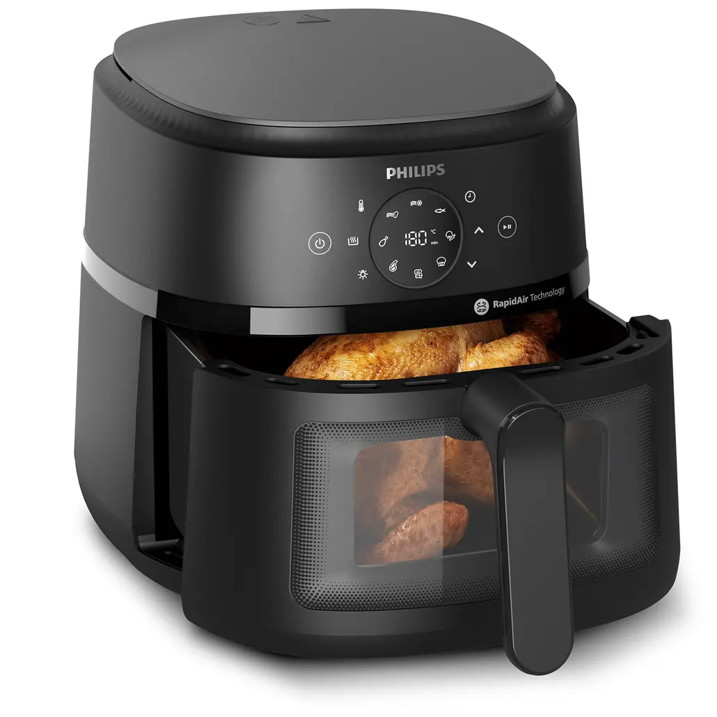 PHILIPS Airfryer Série 2000, 6,2L ,1700W , 13 Fonctions, Fenêtre de Cuisson & RapidAir | NA230/00 PHILIPS Airfryer Série 2000, 6,2L ,1700W , 13 Fonctions, Fenêtre de Cuisson & RapidAir | NA230/00 – Image 1