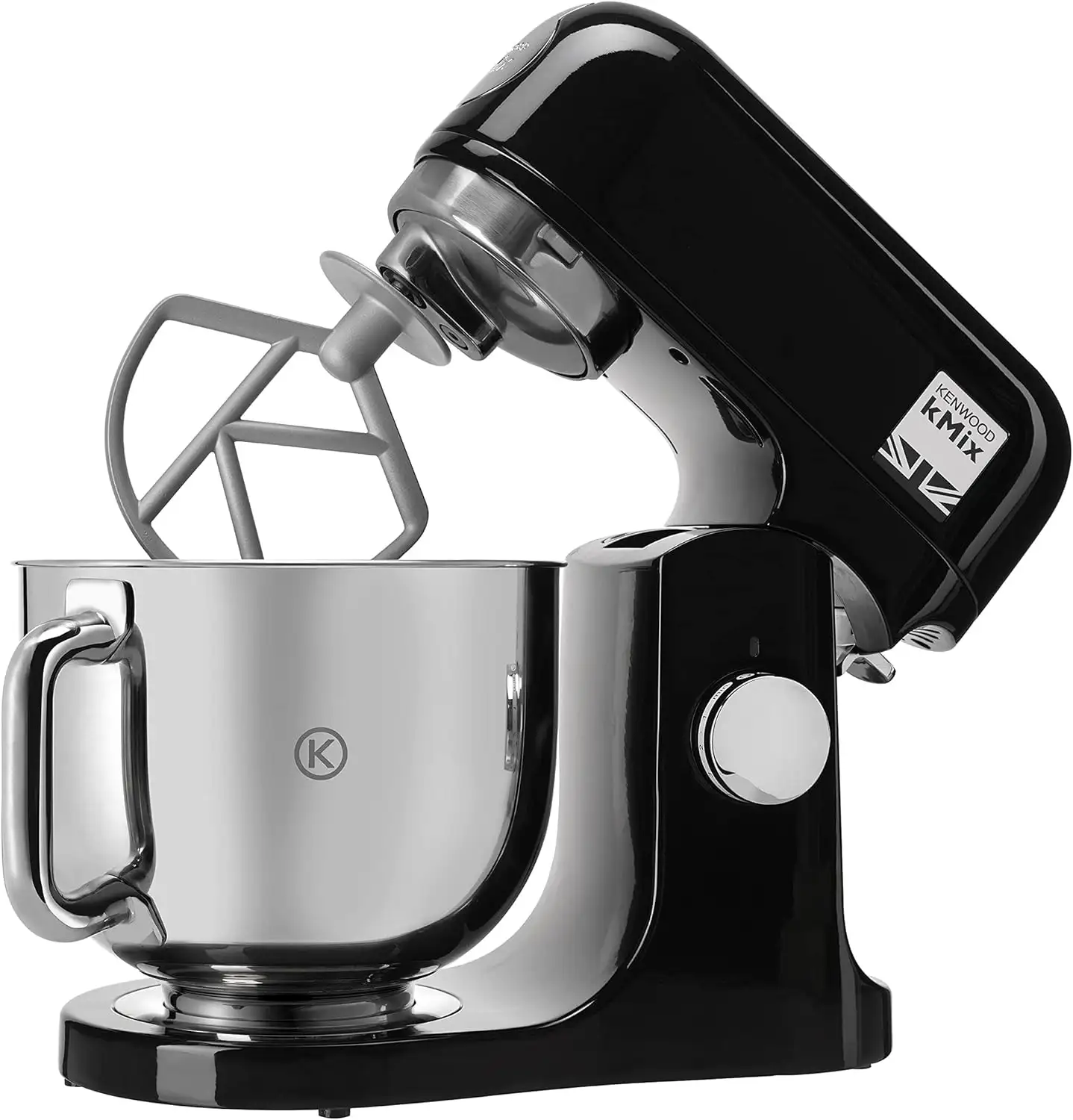 Kenwood petrin 1000w 5 L KMX750AAB Petrin Pâtissier Kenwood kMix (KMX750AAB) – Puissance et Finition Noir Mat – Image 1