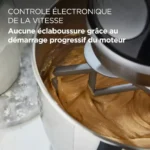 Robot Petrin Pâtissier Kenwood kMix (KMX750BK) – Puissance et Sobriété en Noir – Image 5
