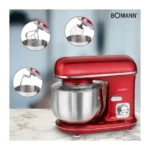 Pétrin Pâtissier Bomann (KM 6010 CB) – Performance et Design Rouge – Image 4