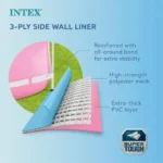 Intex piscine ronde rose 2.44x2.44 x0.76m 28290 – Image 4