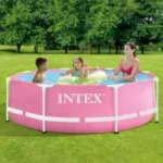 Intex piscine ronde rose 2.44x2.44 x0.76m 28290 – Image 11