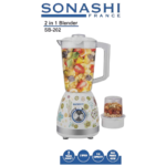 Blender 2-en-1 Sonashi (1.5L) avec Moulin à Café – SB-202