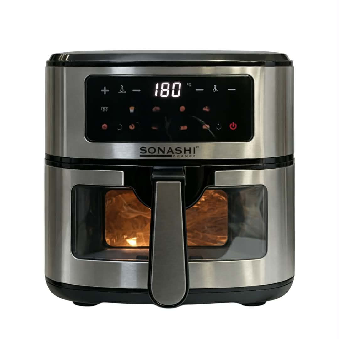 Sonashi Friteuse à Air Fryer 9.2L 2000W -10 Programmes - SAF-920 Friteuse à Air Sonashi (SAF-920) – 9.2L / 2000W – Image 1