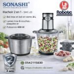 Hachoir Électrique Sonashi (SMC-25) 2-en-1 – 3L / 400W – Image 2