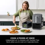 Friteuse sans huile Ninja à Double Zone Verticale (SL400EU) – Compacte & Performante – Image 2